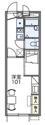 レオパレスレリアの物件間取画像